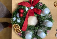 Adventní věnce 3.B