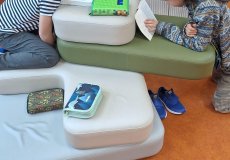 Školní knihovna - malí čtenáři