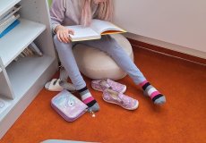 Školní knihovna - malí čtenáři