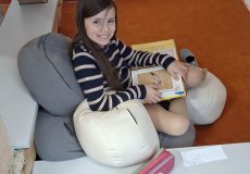 Školní knihovna - malí čtenáři