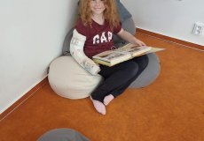 Školní knihovna - malí čtenáři