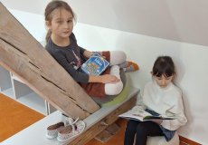 Školní knihovna - malí čtenáři