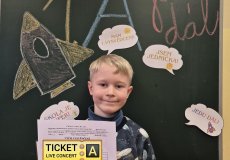 Mám 1. vysvědčení!