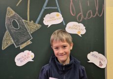 Mám 1. vysvědčení!