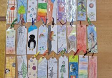 Vyrobili jsme krásné záložky pro budoucí prvňáčky