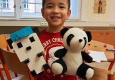 Lego hrátky v herně 