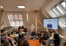 Beseda s autorkou a ilustrátorkou knihy