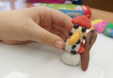 Zimní tvoření - sněhuláčci