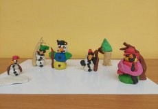 Zimní tvoření - sněhuláčci