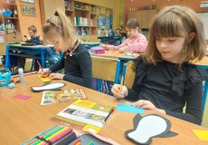 Zimní tvoření - tučňáčci