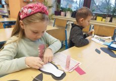 Zimní tvoření - tučňáčci