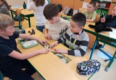 Vyprávíme příběhy podle obrázků. 