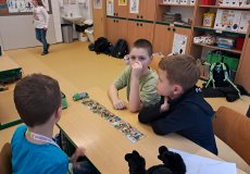 Vyprávíme příběhy podle obrázků. 