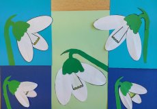 Jarní tvoření - sněženky