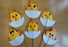 Jarní tvoření - kuřátko
