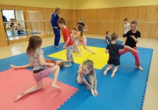 Sportík s trenérem juda