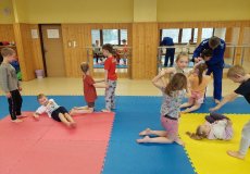 Sportík s trenérem juda