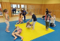 Sportík s trenérem juda