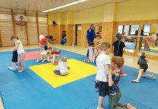 Sportík s trenérem juda