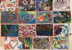 Abstraktní malbu ve výtvarce pojal každý po svém 