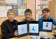 Veselá animace na čarodějnické téma ve výtvarce