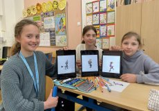 Veselá animace na čarodějnické téma ve výtvarce