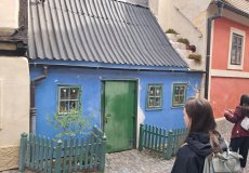 Pražský hrad - Zlatá ulička 