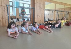Sportík s trenérem rugby