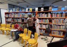 Beseda v knihovně na téma básničky pro děti 